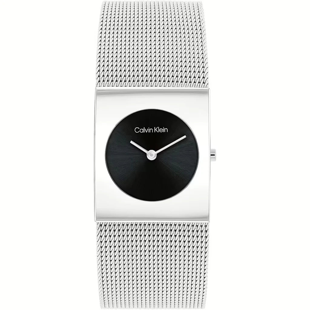 Orologio Calvin Klein Pulse Donna Silver- Bangle Acciaio e Movimento Seiko