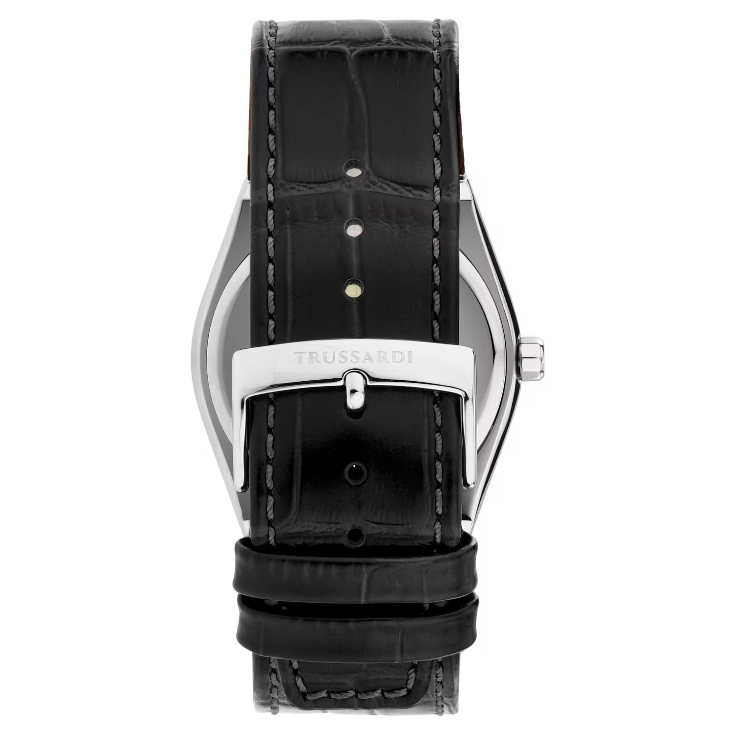 Orologio Uomo Trussardi T-Milano 40 mm Acciaio Silver con Quadrante Blu