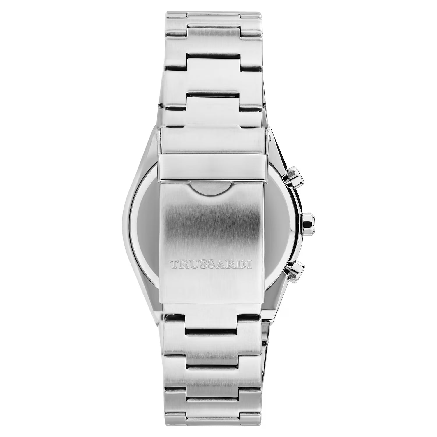 Orologio Uomo Trussardi T-Milano Cronografo 42 mm Acciaio con Quadrante Nero