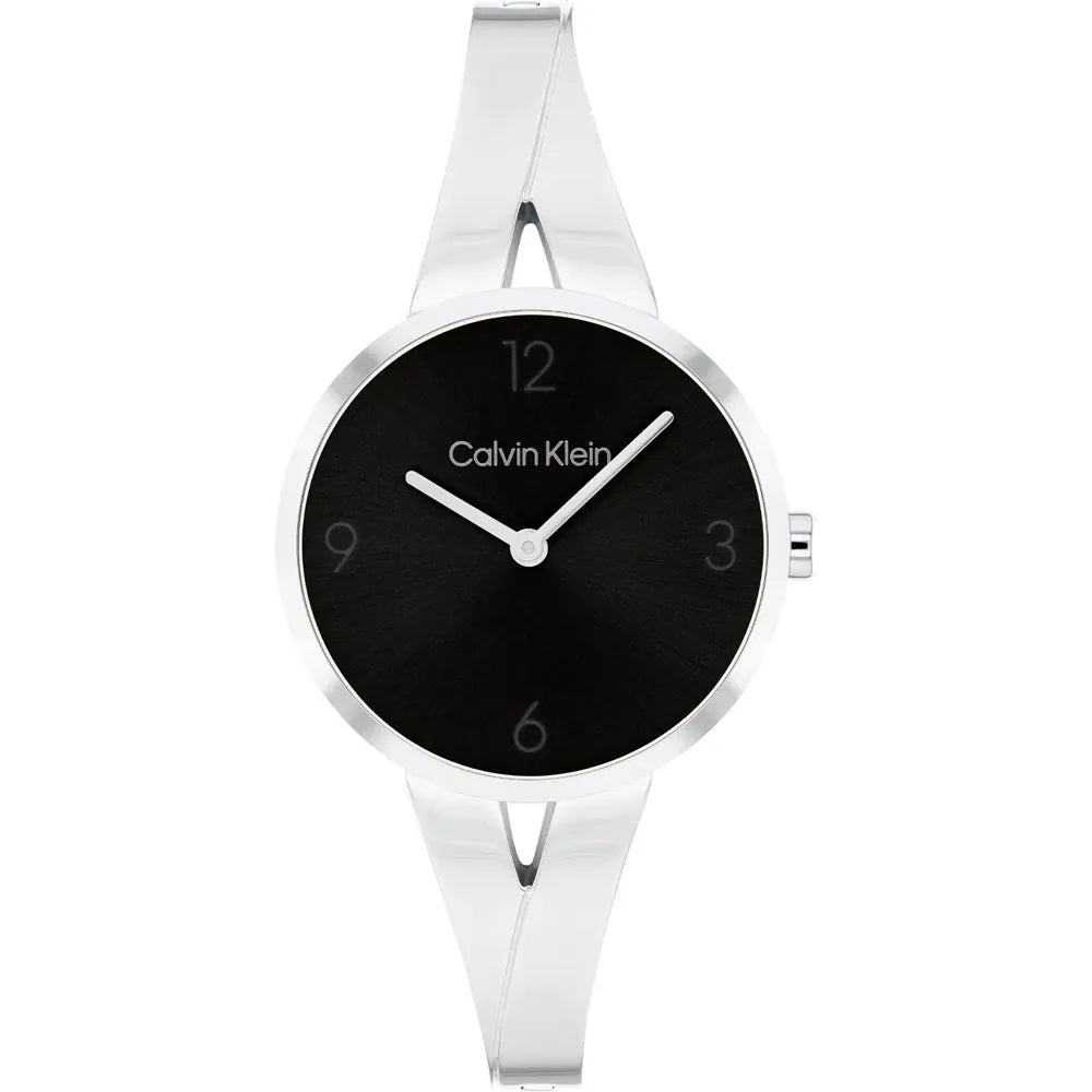 Orologio Calvin Klein Joyful Donna 30mm - Acciaio e Quadrante Nero