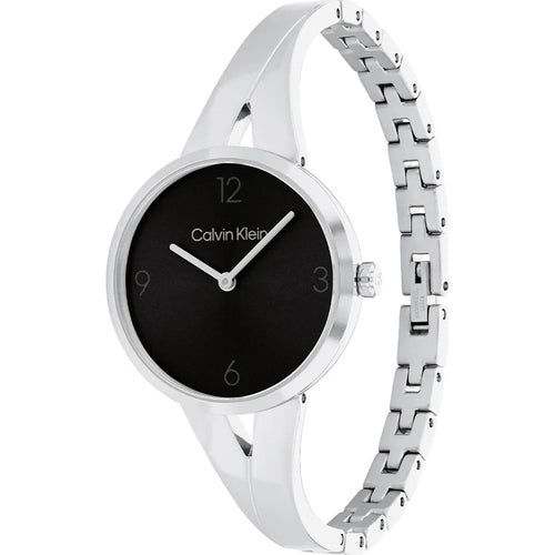 Orologio Calvin Klein Joyful Donna 30mm - Acciaio e Quadrante Nero