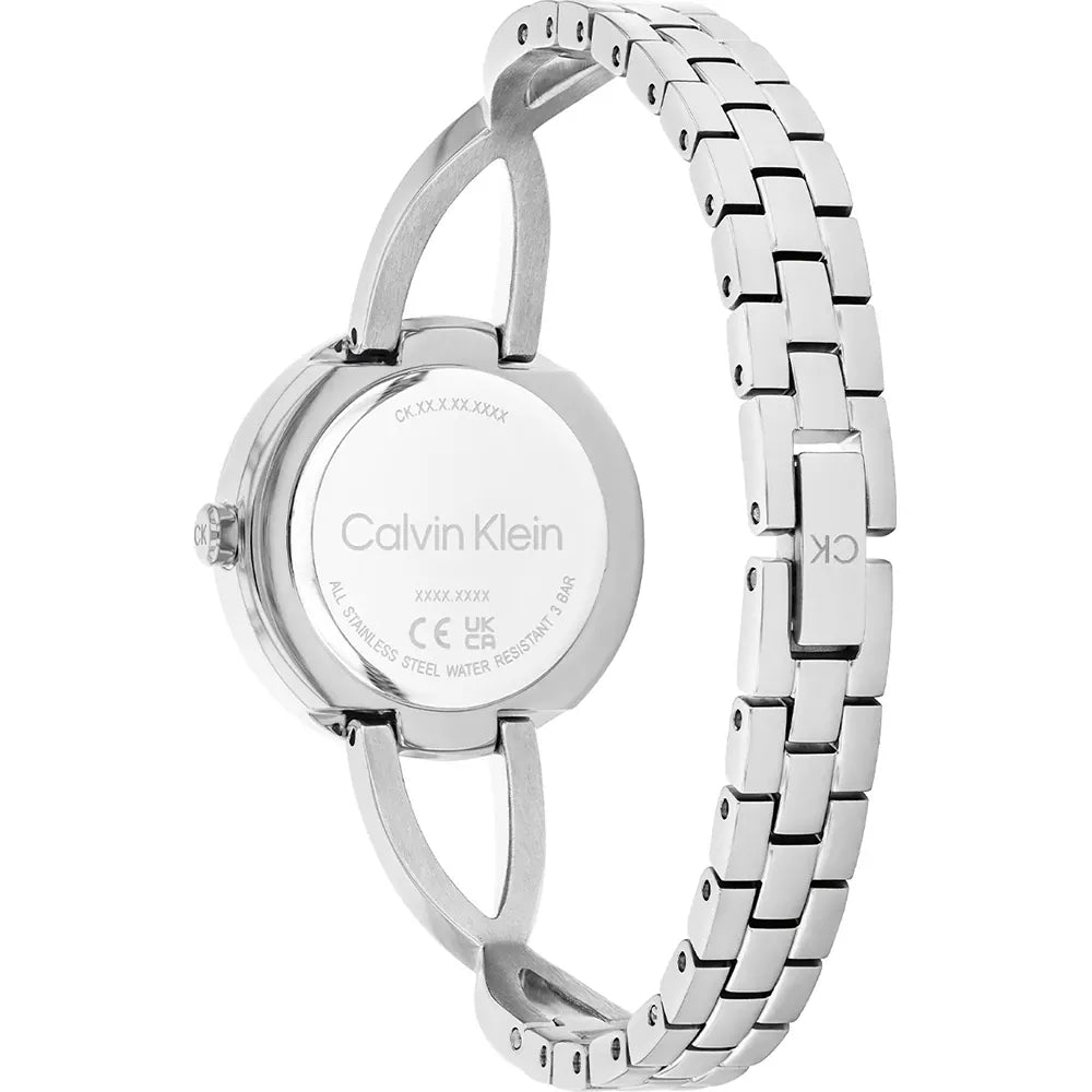 Orologio Calvin Klein Sculpted Embrace Silver - Quadrante Azzurro