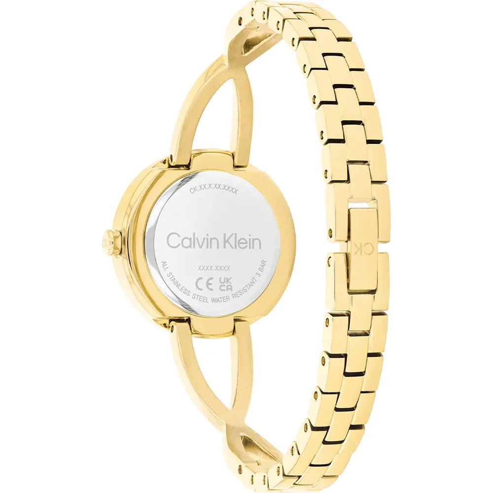 Orologio Calvin Klein Sculpted Embrace Oro - Quadrante Nero