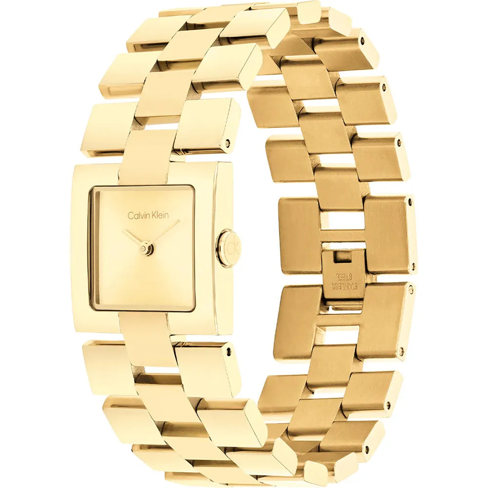 Orologio Calvin Klein Meridian Donna Quadrato - Acciaio